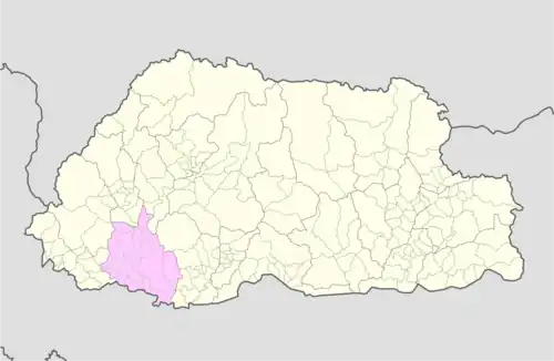محل چوخا در بوتان