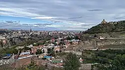 چشمانداز شهر تفلیس نمونه یک چشمانداز شهری