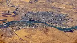 نمای هوایی از جزیره