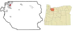 موقعیت در اورگن