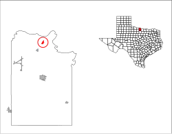 موقعیت Byers, Texas