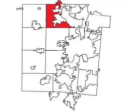 Location within شهرستان مونتگومری، اوهایو