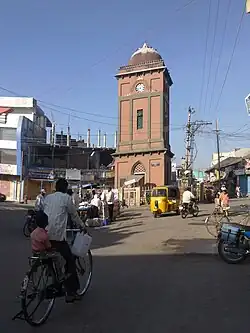 Jagitial clock tower