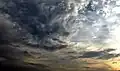 عکس آسمان ابری جنوب هند