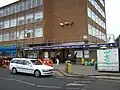 A view of the entrance on the north side of Colindale Avenue, 30 January 2007.