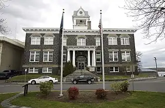 The Columbia County Courthouse in St. Helens
