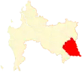 Location of commune in the بیوبیو