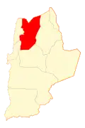 Map of María Elena in Antofagasta Region