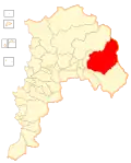 موقعیت سن استبان (شیلی) در نقشه
