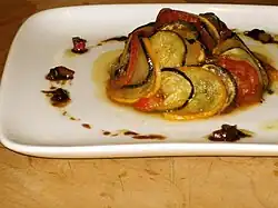 سرور شده با روغن زیتون