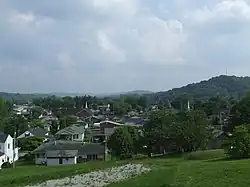 Corbin as viewed from 14th St. Hill, 2006