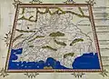 Ptolemy Cosmographia 1467 - India
