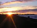 <!Río Grande at sunset>