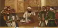 دربار کریم خان،  نقاشی شده توسط محمد صادق