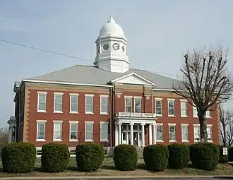 Ballard County Courthouse in ویکلیف، کنتاکی