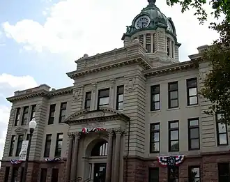 Martin County Courthouse in فیرمانت، مینه‌سوتا