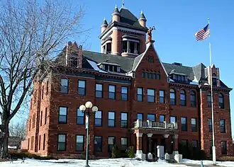 Monroe County Courthouse in Sparta