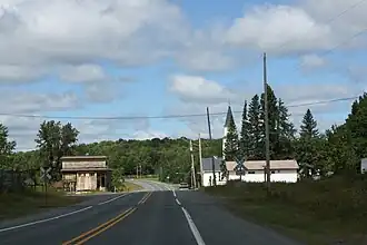 Community of Covington along U.S. Route 141