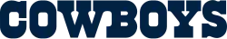 دالاس کاوبویز wordmark
