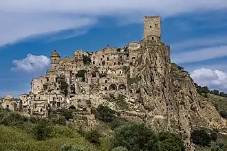 The old town of Craco