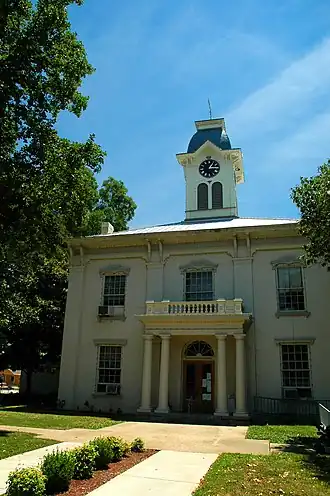 Crawford County Courthouse within the Van Buren Historic District in Van Buren