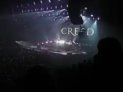 Creed returning for an encore in سالتلیکسیتی, October 2009