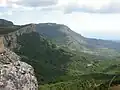 رشته کوه‌های کریمه نزدیک شهر آلوشتا