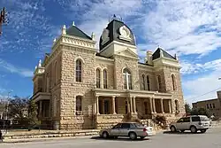 The Crockett County Courthouse in Ozona (2014)