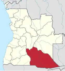 Cuando Cubango, province of Angola