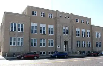Curry County Courthouse in کلوویس، نیومکزیکو