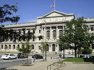 The Cuyahoga County Courthouse