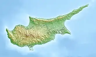 Nicosia در قبرس واقع شده