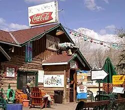 Woody Creek Tavern, a landmark business in Woody Creek