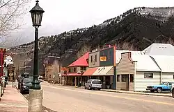 The business district in downtown Minturn