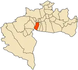 map of ولایت of بسکره، الجزایر