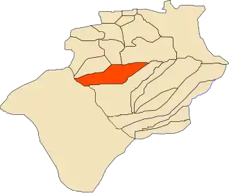 موقعیت إقلی در نقشه