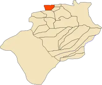 موقعیت بوکایس در نقشه