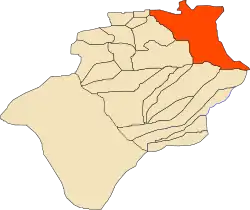 موقعیت بنی ونیف در نقشه