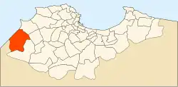 موقعیت زرالدا در نقشه