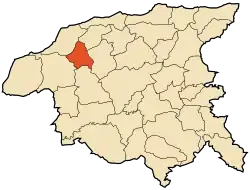 موقعیت مصدق (استان شلف) در نقشه