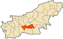 موقعیت بنی عمران (الجزایر) در نقشه