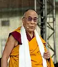 The دالایی لاما،  Tenzin Gyatso۲۰۰۸, ۲۰۰۵, و ۲۰۰۴(فینالیست در ۲۰۱۵ و ۲۰۰۹)