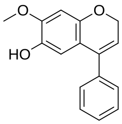 Chemical struucture of dalbergichromene