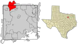 موقعیت Carrollton, Texas