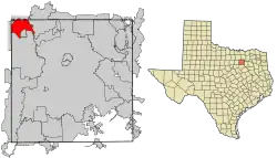 موقعیت Coppell, Texas