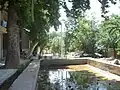 درب حسینیه و چنار ۲۰۰ ساله سار