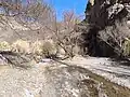 نمایی از دهانه آب درونه