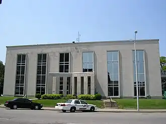 Daviess County courthouse in Owensboro, Kentucky