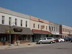 Buildings along Sixth Avenue