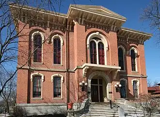 The Delaware County Courthouse